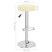 Scaune de bar, 2 buc., crem, material textil - WALTI WALTI