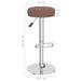 Scaune de bar, 2 buc., maro, material textil - WALTI WALTI