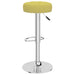 Scaune de bar, 2 buc., verde, material textil - WALTI WALTI