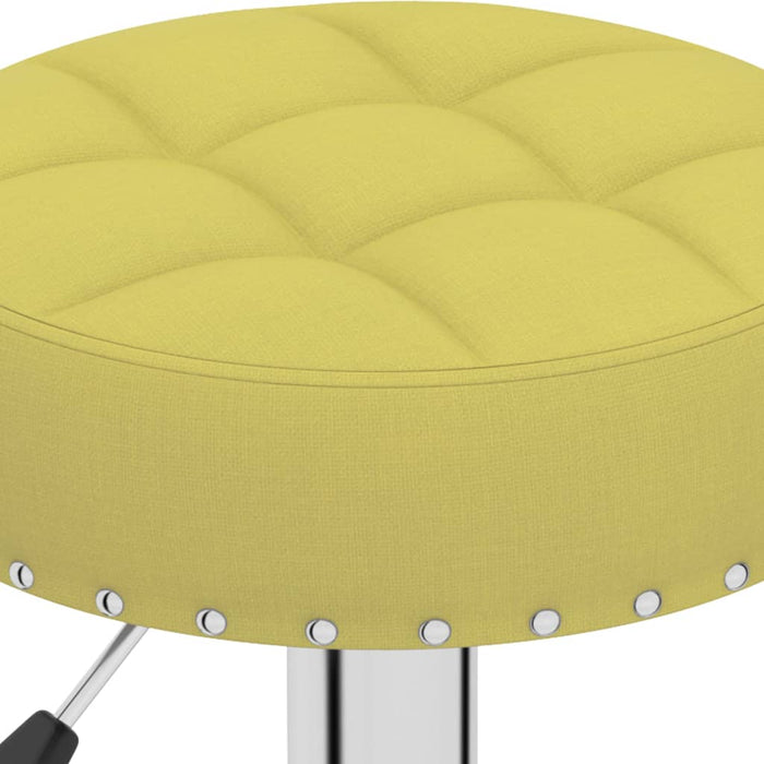 Scaune de bar, 2 buc., verde, material textil - WALTI WALTI