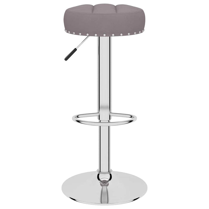Scaune de bar, 2 buc., gri taupe, material textil - WALTI WALTI
