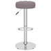 Scaune de bar, 2 buc., gri taupe, material textil - WALTI WALTI