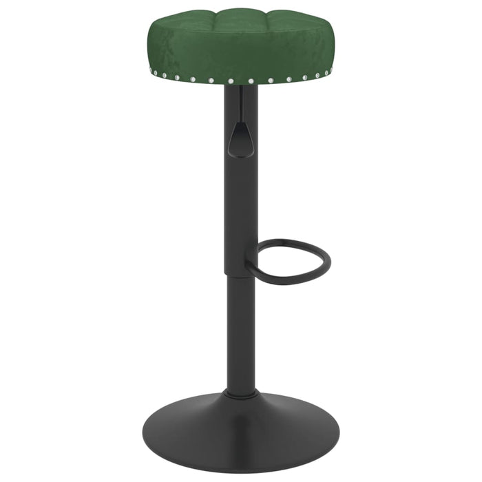 Scaune de bar, 2 buc., verde închis, catifea - WALTI WALTI