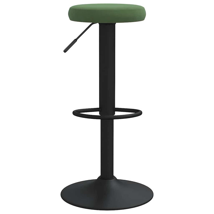 Scaune de bar, 2 buc., verde închis, catifea - WALTI WALTI