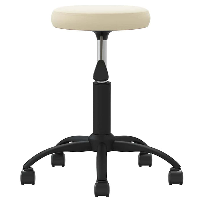 Scaun pivotant de birou catifea crem - WALTI WALTI