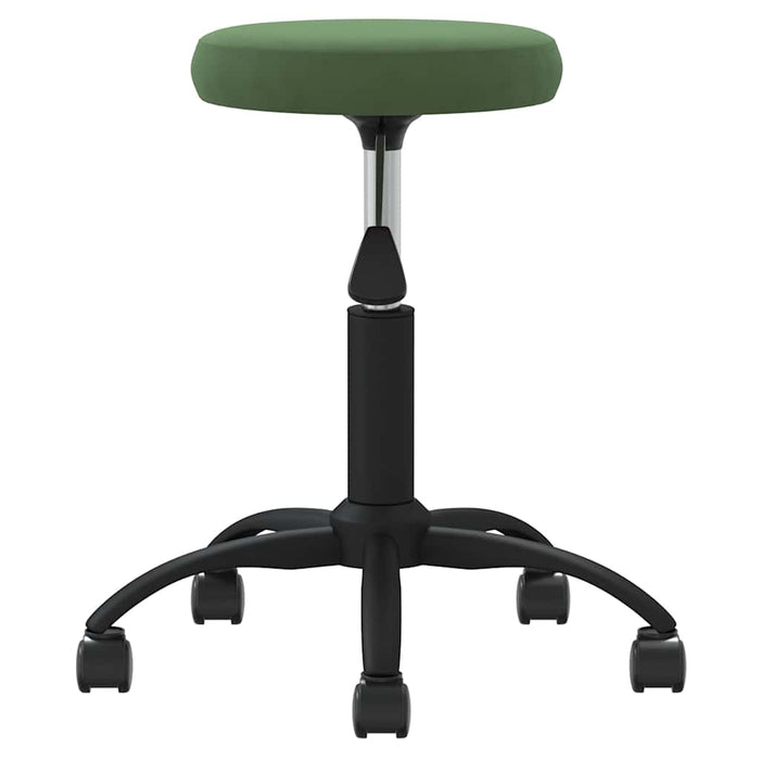 Scaun pivotant de birou catifea verde închis - WALTI WALTI