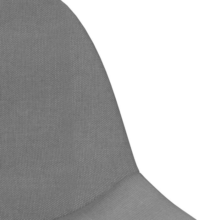 Scaune de bar, 2 buc., gri închis, material textil - WALTI WALTI