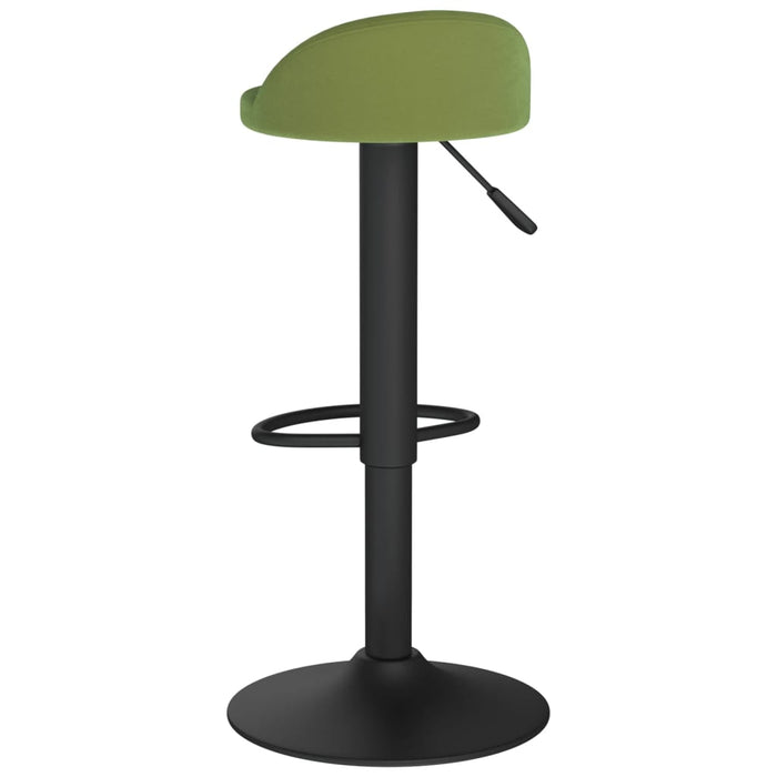 Scaun de bar, verde deschis, catifea - WALTI WALTI