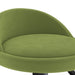 Scaun de bar, verde deschis, catifea - WALTI WALTI