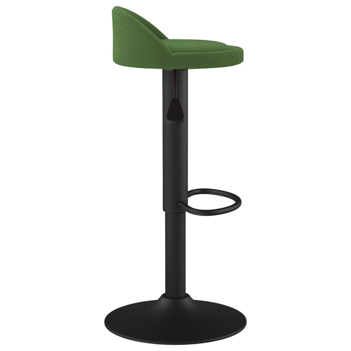 Scaun de bar, verde închis, catifea - WALTI WALTI