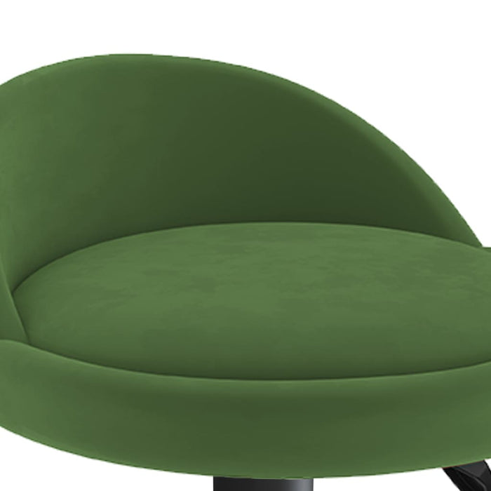 Scaun de bar, verde închis, catifea - WALTI WALTI