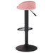 Scaun de bar, roz, catifea - WALTI WALTI