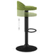 Scaune de bar, 2 buc., verde deschis, catifea - WALTI WALTI