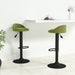Scaune de bar, 2 buc., verde deschis, catifea - WALTI WALTI