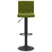 Scaune de bar, 2 buc., verde deschis, catifea - WALTI WALTI