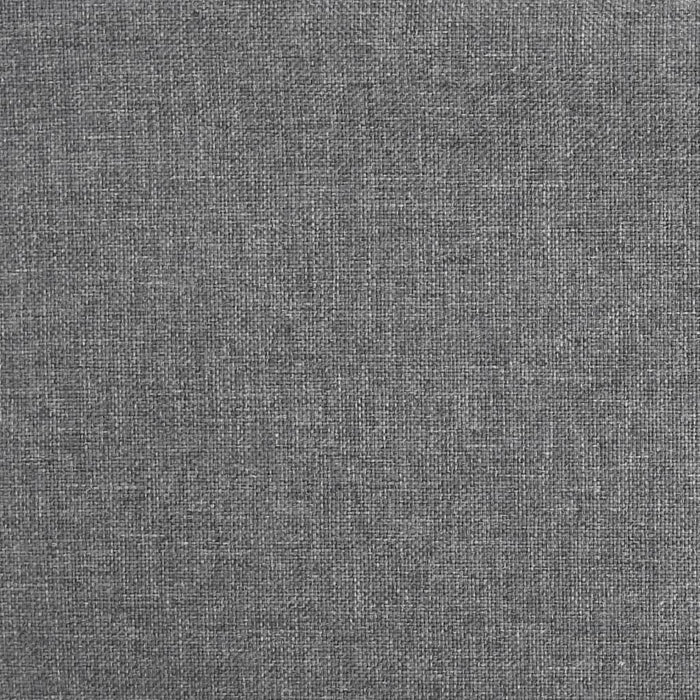 Scaune de bar, 2 buc., gri deschis, material textil WALTI