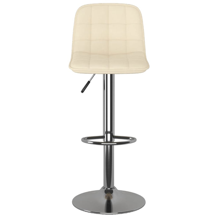 Scaune de bar, 2 buc., crem, material textil - WALTI WALTI