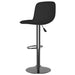 Scaune de bar, 2 buc., negru, material textil - WALTI WALTI
