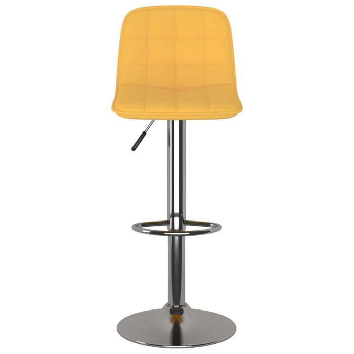 Scaune de bar, 2 buc., galben, material textil - WALTI WALTI