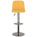 Scaune de bar, 2 buc., galben, material textil - WALTI WALTI