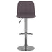 Scaune de bar, 2 buc., gri taupe, material textil - WALTI WALTI