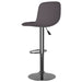 Scaune de bar, 2 buc., gri taupe, material textil - WALTI WALTI