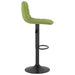 Scaune de bar, 2 buc., verde deschis, catifea - WALTI WALTI