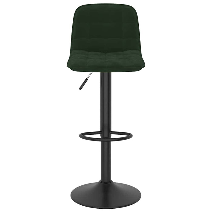 Scaune de bar, 2 buc., verde închis, catifea - WALTI WALTI