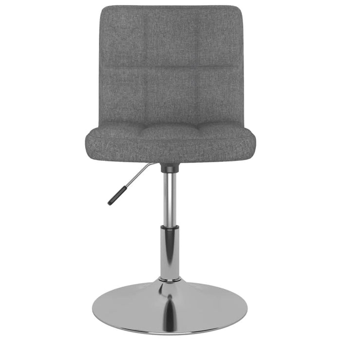 Scaun de bar pivotant, gri deschis, material textil - WALTI WALTI
