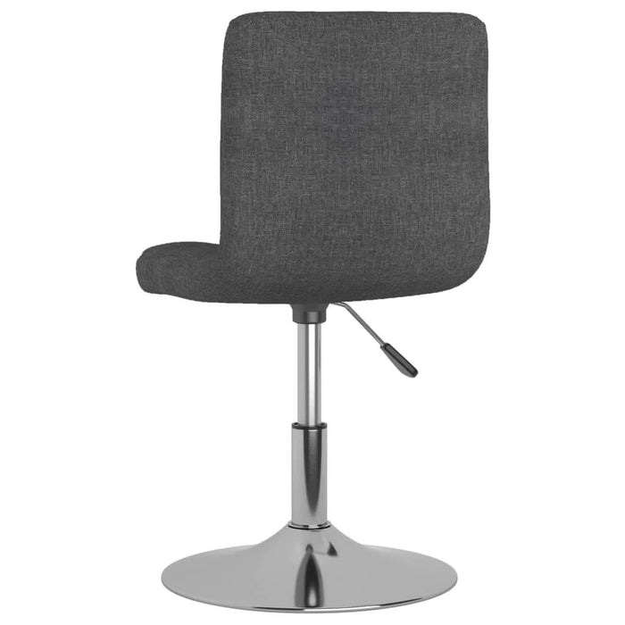 Scaun de bar pivotant, gri închis, material textil - WALTI WALTI