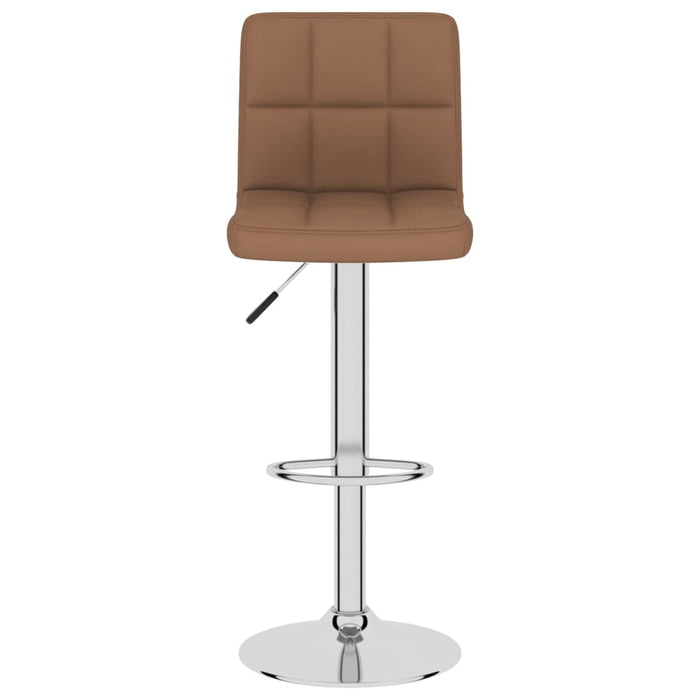 Scaun de bar, maro, material textil WALTI