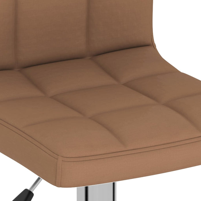 Scaun de bar, maro, material textil WALTI