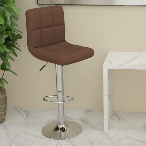 Scaun de bar, maro, material textil - WALTI WALTI