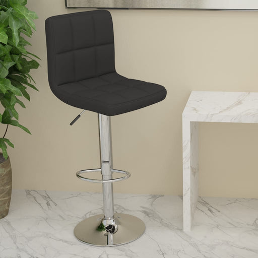 Scaun de bar, negru, material textil - WALTI WALTI