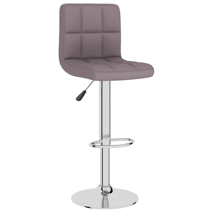 Scaun de bar, gri taupe, material textil WALTI