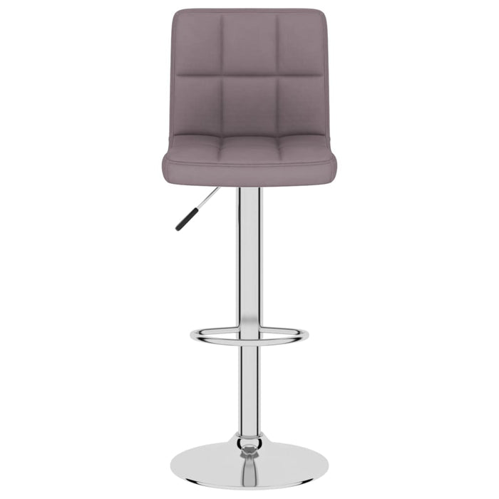 Scaun de bar, gri taupe, material textil WALTI
