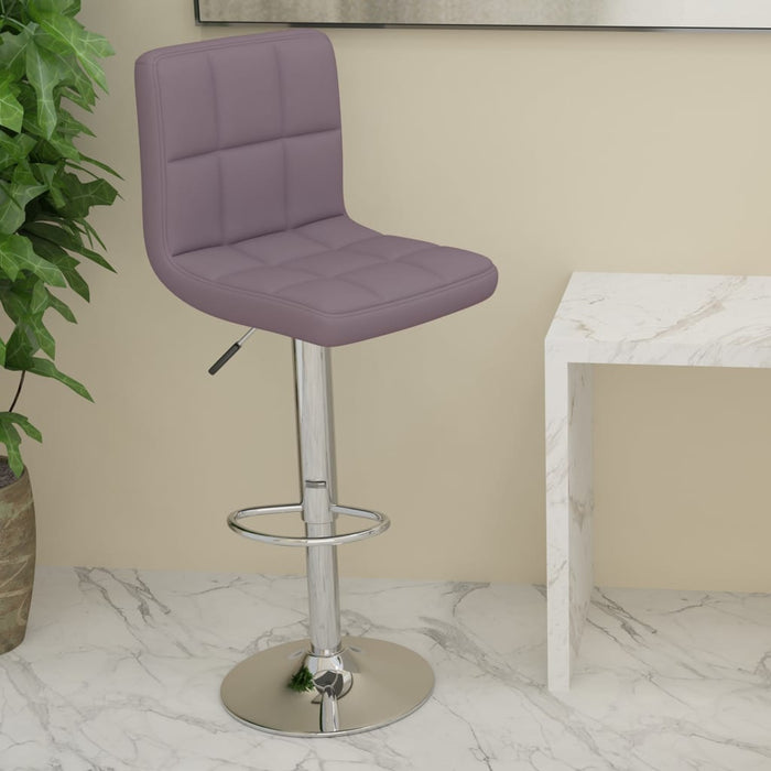 Scaun de bar, gri taupe, material textil WALTI