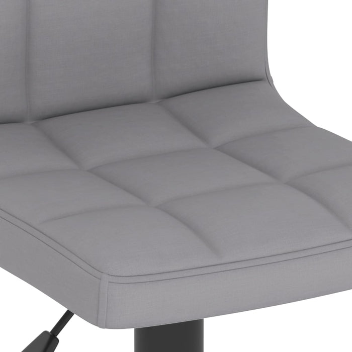 Scaun de bar, gri deschis, material textil WALTI