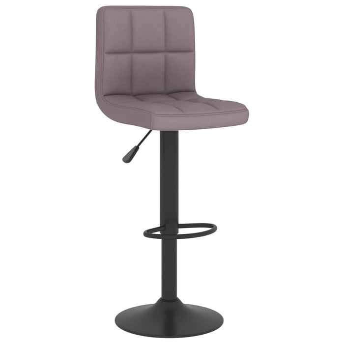 Scaun de bar, gri taupe, material textil WALTI