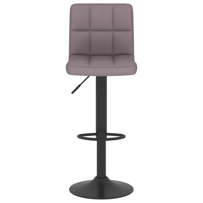 Scaun de bar, gri taupe, material textil WALTI
