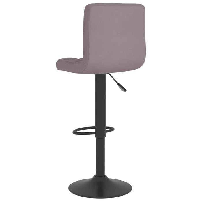 Scaun de bar, gri taupe, material textil WALTI