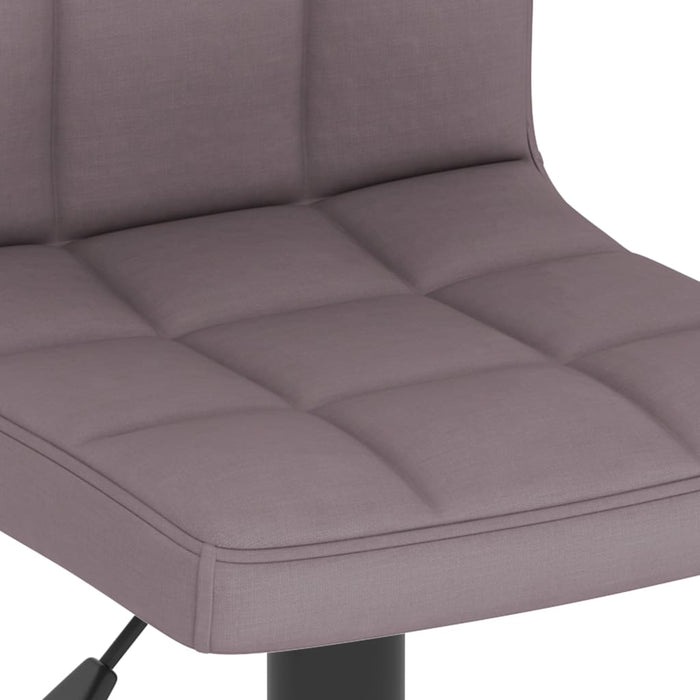 Scaun de bar, gri taupe, material textil WALTI