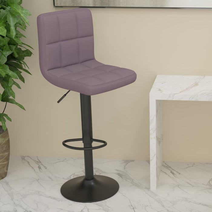 Scaun de bar, gri taupe, material textil WALTI