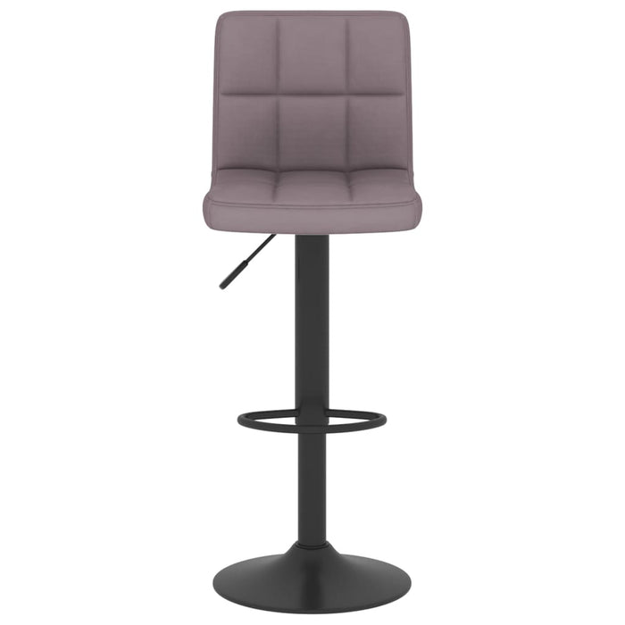 Scaune de bar, 2 buc., gri taupe, material textil - WALTI WALTI