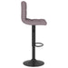 Scaune de bar, 2 buc., gri taupe, material textil - WALTI WALTI