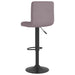 Scaune de bar, 2 buc., gri taupe, material textil - WALTI WALTI