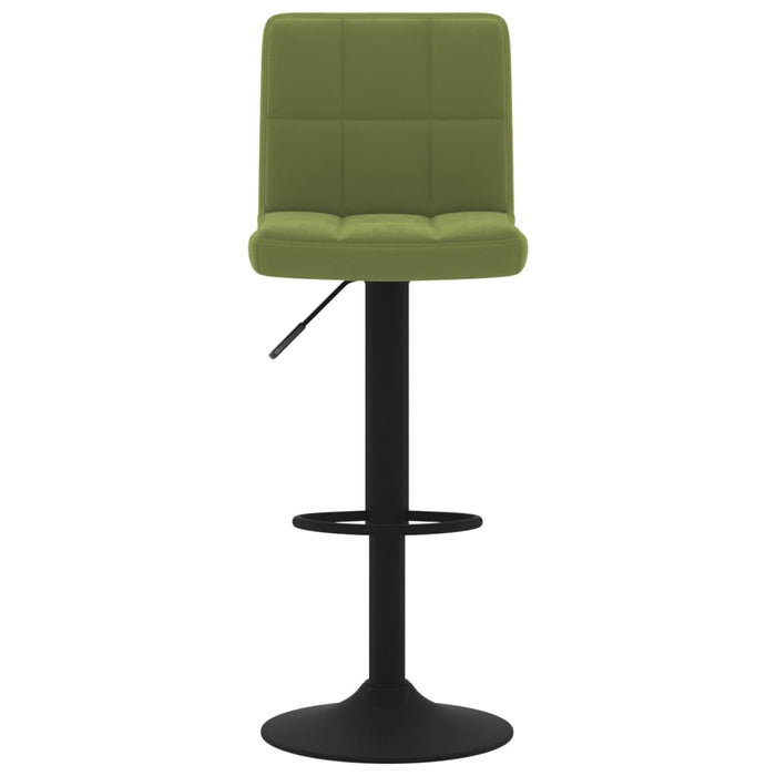 Scaun de bar, verde deschis, catifea - WALTI WALTI