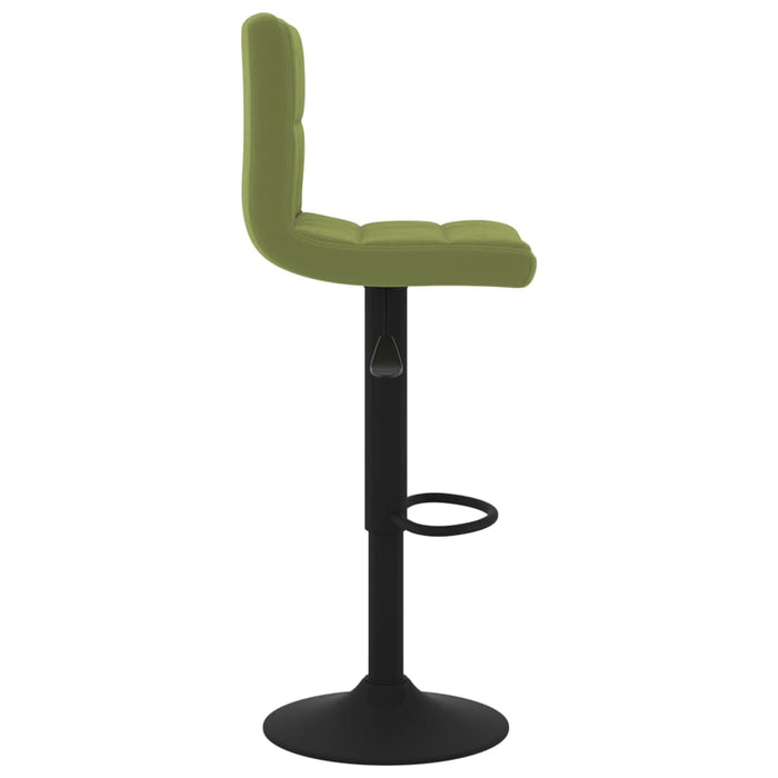 Scaun de bar, verde deschis, catifea - WALTI WALTI