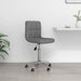 Scaun de birou pivotant, gri deschis, material textil - WALTI WALTI