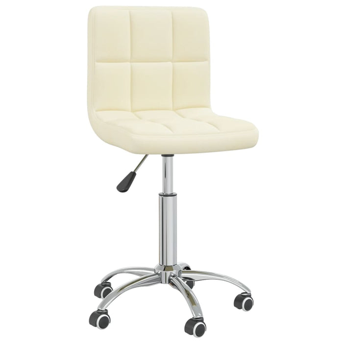 Scaun de birou pivotant, crem, material textil - WALTI WALTI